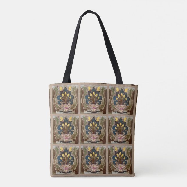 Vintageplattor Tygkasse (Baksida)