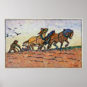 Vintageploglag Poster