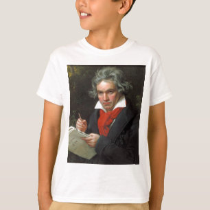 Vintageporträtt av kompositören, Ludwig von T-shirt