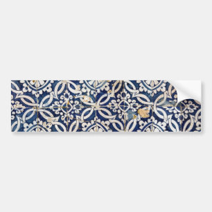 Vintageportugis Azulejo Bildekal