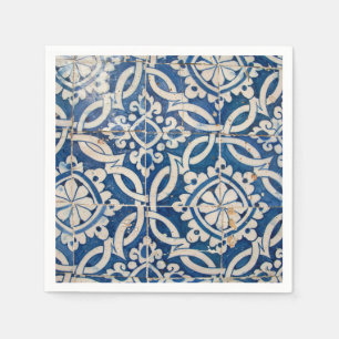 Vintageportugisazulejo Pappersservett