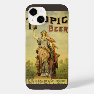 Vintageproduktetikett konst, Tropic Beer Gladiator