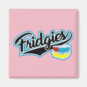 VintagePyrex Fridgies baseball skrivar Magnet