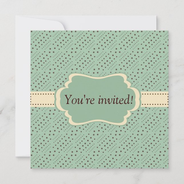 Vintageram Inbjudningar (Framsida)