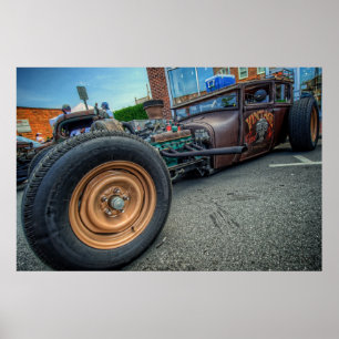 Vintageråtta Poster