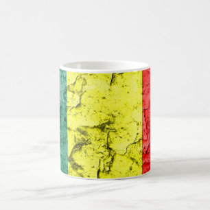 Vintagereggaeflagga Kaffemugg