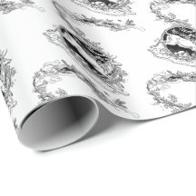 Vintagerenjul som slår in papper