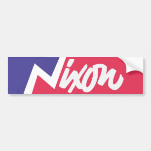 VintageRichard Nixon bildekal 1968
