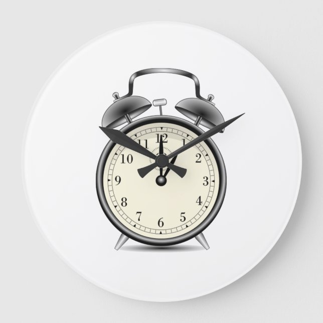 Vintageringklocka Stor Klocka (Framsida)