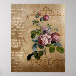 Vintagero med skriften poster
