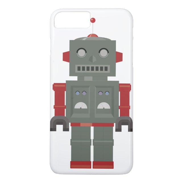 Vintagerobot Case-Mate iPhone Skal (Baksida)