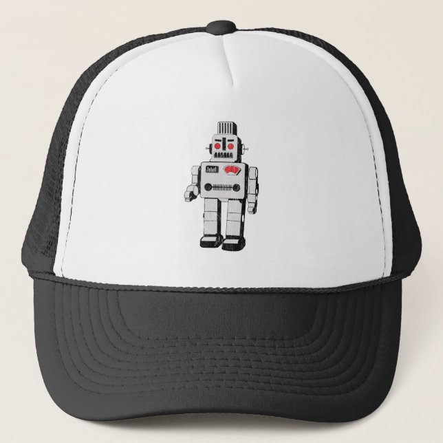 vintagerobot truckerkeps (Framsida)