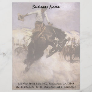 VintageRodeoCowboy, Breezy ridning vid WHD Koerner Brevhuvud