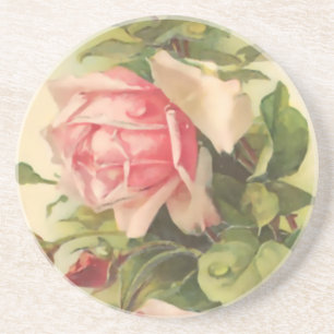Vintagerosa ros underlägg