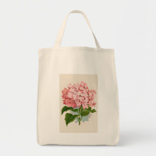 Vintagerosavanlig hortensia tygkasse