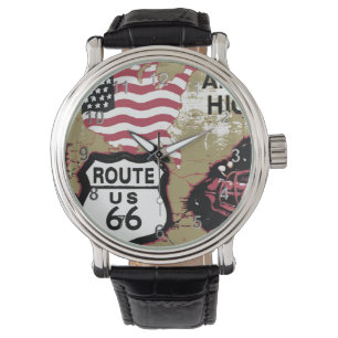 Vintagerutt 66 armbandsur