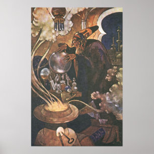 Vintagesaga, Aladdin och den magiska lampan Poster