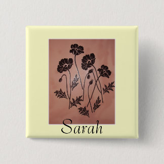 Vintagesammetvallmor Knapp