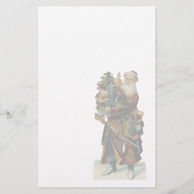 VintageSanta brevpapper (Framsida)
