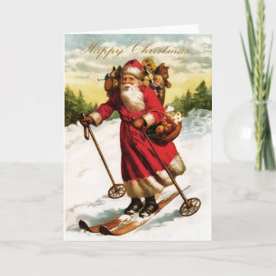VintageSanta julkort Helgkort