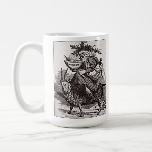 VintageSanta mugg (Vänster)