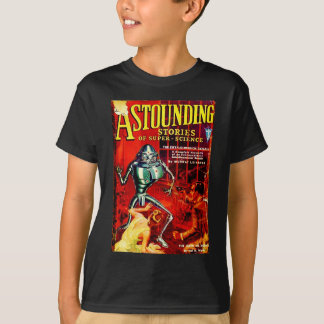 VintageSci-Fi tidskrift T-shirt