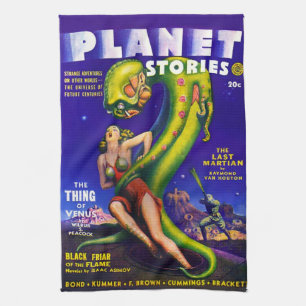 VINTAGESCIENCE FICTIONkökshandduk Kökshandduk