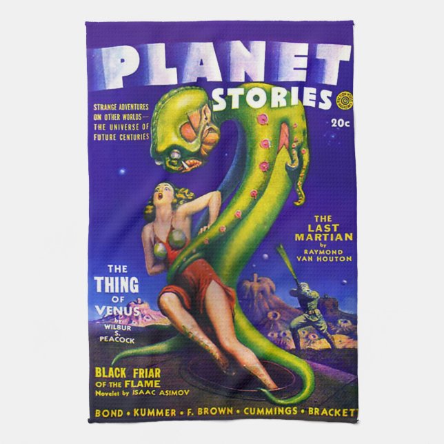 VINTAGESCIENCE FICTIONkökshandduk Kökshandduk (Vertikal)