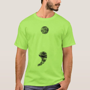 Vintagesemikolonskjorta T Shirt