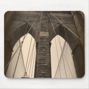 VintageSepia Brooklyn överbryggar Musmatta
