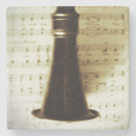 Vintagesilverklarinett Stenunderlägg