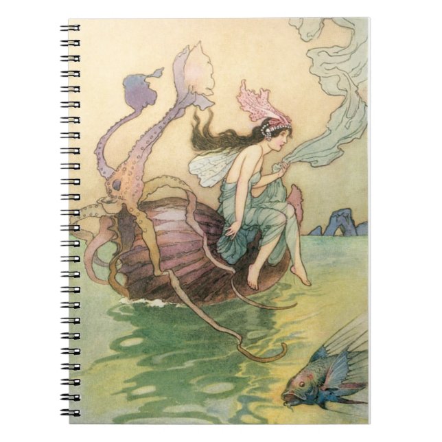 Vintagesjöjungfru Anteckningsbok (Framsidan)