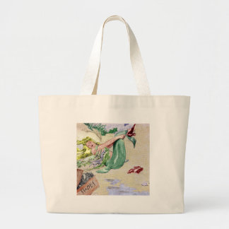 VintagesjöjungfruMerchandise Jumbo Tygkasse