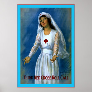 Vintagesjuksköterska Poster
