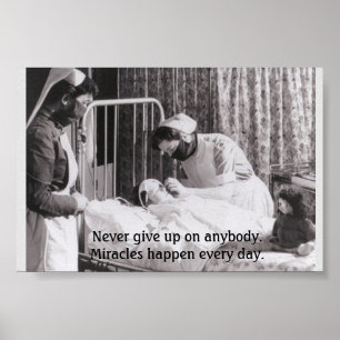 Vintagesjuksköterskor - mirakel händer varje dag, poster