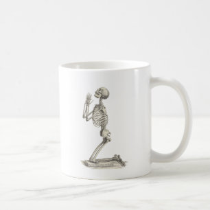 Vintageskelett Kaffemugg