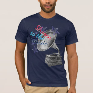 Vintageskivspelare Tee