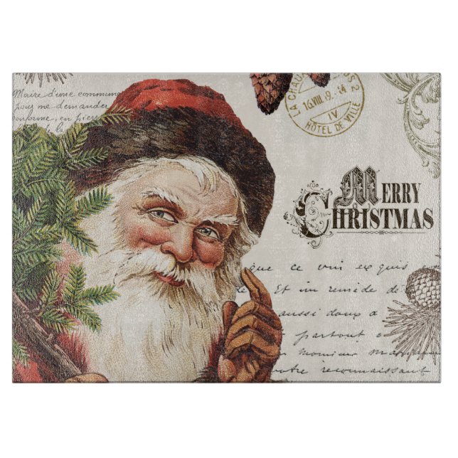 vintageskogsmark Santa (Framsidan)
