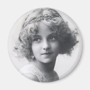 Vintageskönhet Magnet