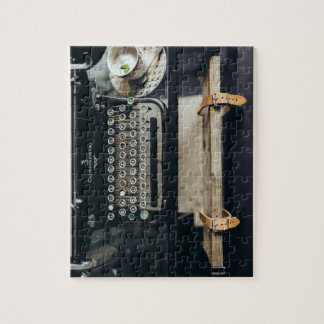 Vintageskrivmaskinspussel Pussel