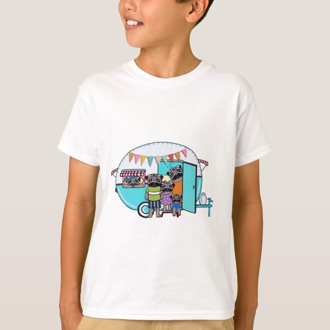 Vintagesläpmops Tee Shirt (Framsida)
