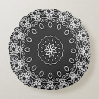 VINTAGESNÖRE RUND KUDDE