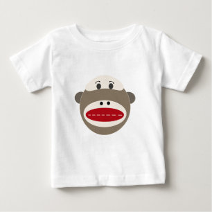 Vintagesock monkey vid OOPSY T-shirt
