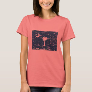 VintageSOUTH CAROLINA flagga Tee
