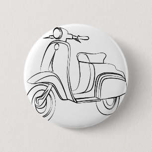 Vintagesparkcykel Knapp