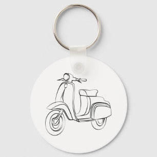 Vintagesparkcykel Nyckelring