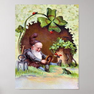 Vintagest patrick's day poster