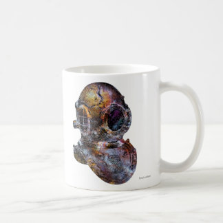 VintageSteampunk dykare hjälm Kaffemugg