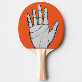 VintageSteampunk metall räcker Pingisracket