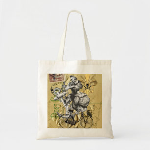 Vintagesteampunkpirat Tygkasse